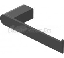 Держатель туалетной бумаги Cezares Stylus PH-NOP черный матовый
