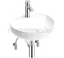 Комплект Wellsee Chalice Perfection 201004301 глянцевый белый, хром, 5 в 1