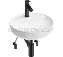 Комплект Wellsee Chalice Perfection 201004302 глянцевый белый, матовый черный, 5 в 1