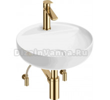 Комплект Wellsee Chalice Perfection 201004303 глянцевый белый, золото, 5 в 1