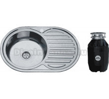Комплект Мойка РМС MD6 MD6-7750OVL L + Измельчитель Bone Crusher BC 810-AS