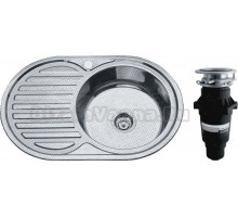 Комплект Мойка РМС MD6 MD6-7750OVR R + Измельчитель Bone Crusher BC 810-SL Slim Line