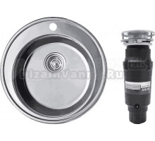 Комплект Мойка РМС MD6 MG6-51 + Измельчитель Bone Crusher BC 910-SL-Slim Line