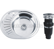 Комплект Мойка РМС MD6 MG6-5745OVR R + Измельчитель Bone Crusher BC 610-AS
