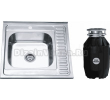 Комплект Мойка РМС MD6 MG6-6060L L + Измельчитель Bone Crusher BC 810-AS