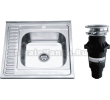 Комплект Мойка РМС MD6 MG6-6060R R + Измельчитель Bone Crusher BC 810-SL Slim Line