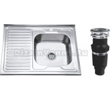 Комплект Мойка РМС MD6 MG6-8060R R + Измельчитель Bone Crusher BC 610-AS