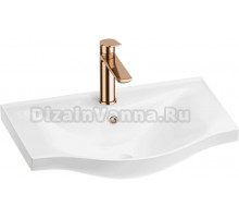 Комплект Wellsee Bisou 201000889 глянцевый белый, розовое золото, 2 в 1