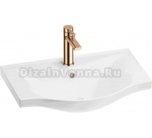 Комплект Wellsee Bisou 201000894 глянцевый белый, розовое золото, 2 в 1