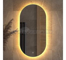 Зеркало Defesto Opti DF 2912S 40x80, с теплой подсветкой, сенсорный выключатель