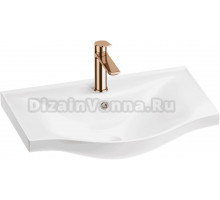 Комплект Wellsee Bisou 201000909 глянцевый белый, розовое золото, 2 в 1