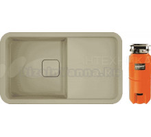 Комплект Мойка Omoikiri Tasogare 86 ваниль + Измельчитель Nagare slim 500