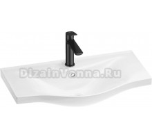 Комплект Wellsee Bisou 201000917 глянцевый белый, матовый черный, 2 в 1