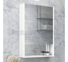 Зеркало-шкаф Reflection Box RF2420WH 50, белый, с подсветкой, правый
