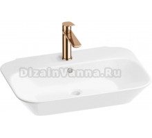 Комплект Wellsee Eclatant 201000939 глянцевый белый, розовое золото, 2 в 1