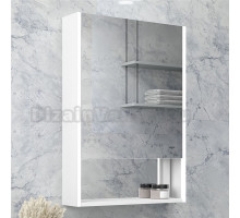Зеркало-шкаф Reflection Box RF2422WH 60, белый, с подсветкой, правый