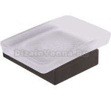 Мыльница Cezares Slider SODS-GM оружейная сталь