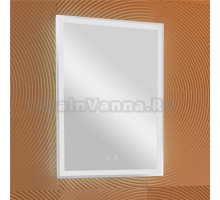 Зеркало Silver Mirrors Рига Voice 60x80 с подсветкой, с подогревом