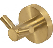 Крючок Cezares Relax HKD-BORO двойной, брашированное золото