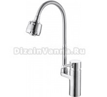 Смеситель для кухни D-lin D157315-T с гибким изливом, хром