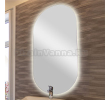 Зеркало Silver Mirrors Viva Lite 50x100 с подсветкой