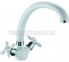 Смеситель для кухни D-lin D153808-C белый