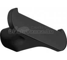 Крючок Inda Mito A2020BNE двойной, черный матовый