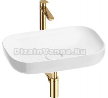 Комплект Wellsee Croquis 201001878 глянцевый белый, золото, 4 в 1