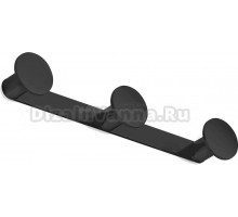 Крючок Inda One AV120CNE тройной, матовый черный