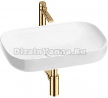 Комплект Wellsee Croquis 201001883 глянцевый белый, золото, 4 в 1