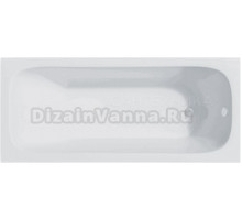 Акриловая ванна Corpa Nera Botticelli CN05016WH 180x80 см, пристенная, белая, с экранами