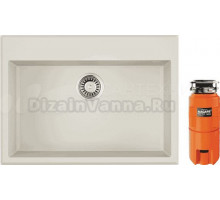 Комплект Мойка Omoikiri Tedori 68 белая + Измельчитель Nagare slim 900