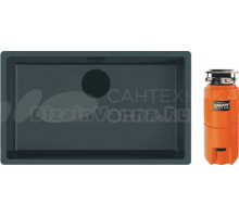 Комплект Мойка Omoikiri Yamakawa 75 Integra-DO deep ocean + Измельчитель Nagare slim 900