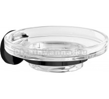 Мыльница Inda One A24110NE03 черный матовый