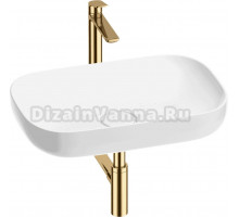 Комплект Wellsee Croquis 201001938 глянцевый белый, золото, 4 в 1