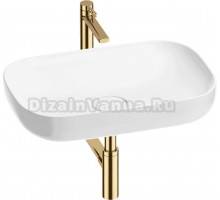 Комплект Wellsee Croquis 201001943 глянцевый белый, золото, 4 в 1