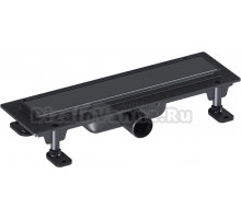 Душевой трап Good Door ТЛ00038 43,5x4,9 см, черный