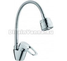 Смеситель для кухни D-lin D150404-T с гибким изливом, хром