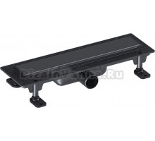 Душевой трап Good Door ТЛ00045 53,5x4,9 см, черный