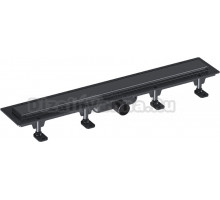 Душевой трап Good Door ТЛ00046 63,5x4,9 см, черный