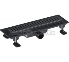 Душевой трап Good Door ТЛ00025 34,5x5,3 см, черный