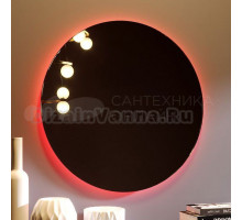 Зеркало круглое Silver Mirrors Savanna-RGB 77 с подсветкой мульти-цвет