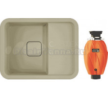 Комплект Мойка Omoikiri Tasogare 65 ваниль + Измельчитель Nagare 1000