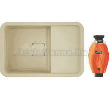 Комплект Мойка Omoikiri Tasogare 78 ваниль + Измельчитель Nagare 1000