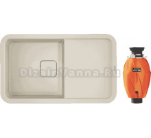 Комплект Мойка Omoikiri Tasogare 86 пастила + Измельчитель Nagare 1000