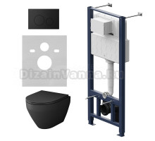 Комплект AM.PM Spirit V2.0 IS49038.701700MB с сиденьем микролиф