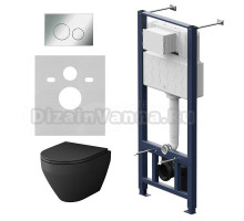 Комплект AM.PM Spirit V2.0 IS49051.701700MB с сиденьем микролиф