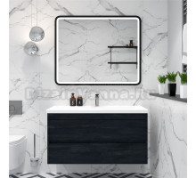 Мебель для ванной комнаты Art&Max Family-M 100 подвесная, hard coal