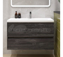 Тумба под раковину без столешницы Art&Max Family-M 90 подвесная, iron stone