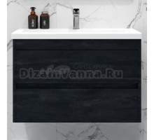 Тумба под раковину без столешницы Art&Max Family-M 75 подвесная, hard coal